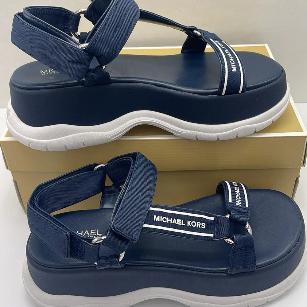 MICHAEL KORS Katrina Nylon Sport Sandal
Navy 
New - Picture 4 of 16